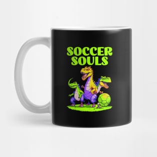 Dino Soccer Souls Mug